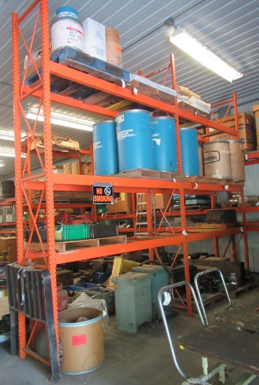 Pallet Racking. Measures 15' H X 201" W X 32" D. Pick Up August 31st Only,