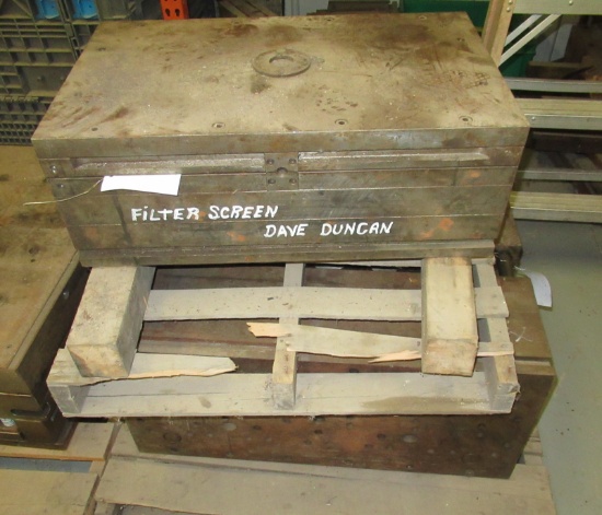 (2) Large Tool And Die Presses. Largest Measures 16" X 35 1/2".