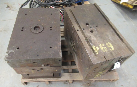 (2) Large Tool And Die Presses. Largest Measures 16" X 26".