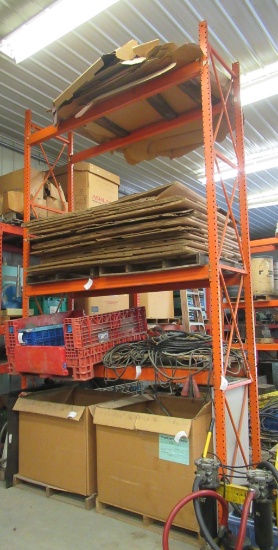 Pallet Racking. Measures 15' H X 102" W X 32" D. Pick Up August 31st Only,