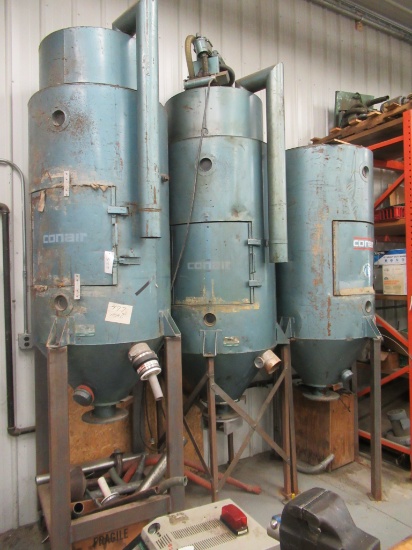 (3) Conair Bottom Feed Hoppers. Tallest Measures 11' Tall.