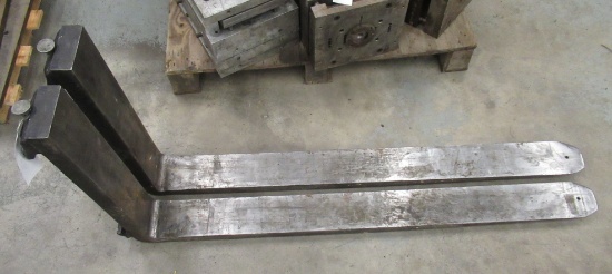 Pair Of Forklift Forks.