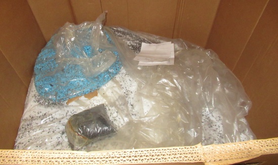 Container Of Various Plastic And Nylon Chips.