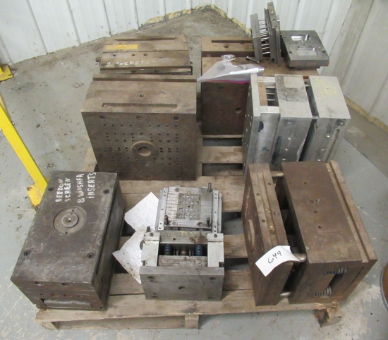 (8) Various Tool And Die Presses And Set Ups. Largest Measures 21" Wide.