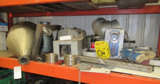 Bottom Feed Hopper, Craftsman Tool Box, Press Parts, Etc.