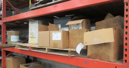 Shelf Full Of Large Assortment Of Various Nylon And Plastic Chips, Yard Too