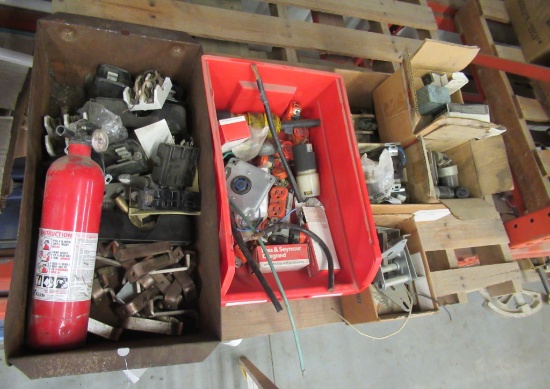 Fire Extinguisher, Garage Door Hardware, Electrical Plugs, Etc.