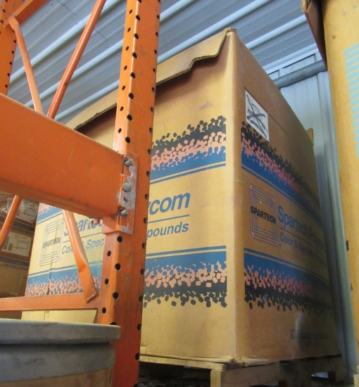 Large Box Of Nylon And Plastic Chips.