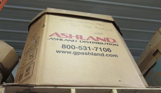 Large Box Of Nylon And Plastic Chips.