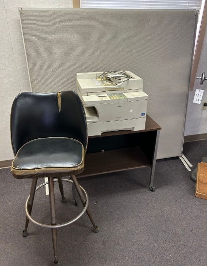 Canon Printer, Office Chair, Office Rolling Stand.