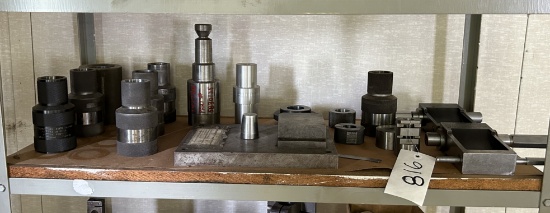 Contents Of Shelf Of Assorted Tooling And Setups.