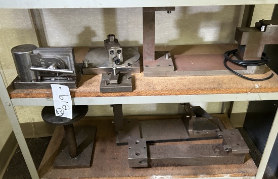 Contents Of Shelf Of Assorted Tooling And Setups.