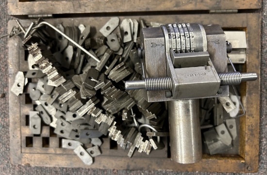 Assorted Small Steel Stamps.