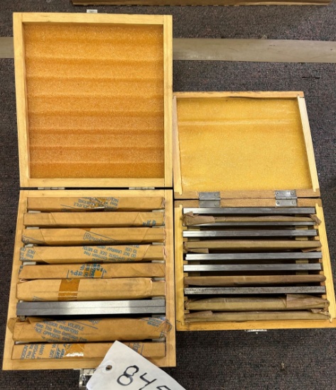 (2) Cases Of Various Precision Paralell Sets. Note: Believed To Be Complete