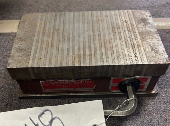 Suburban Tool, Inc Model Mcb-47-fp Magnetic 7" X 4" Block.