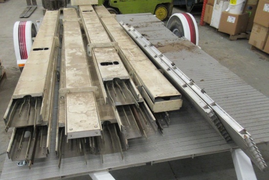 (10) sections of electrical bus bar.
