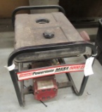 Coleman Power Mate 5000er Electric Generator. Note Pulls Free Unknown Worki