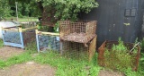 (9) Assorted Metal Crates.