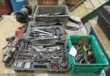 Large Group Of Hand Tools That Includes Screwdrivers, Pliers, Allen Wrenche