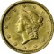 1851 $1 GOLD PIECE