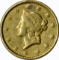 1853 $1 GOLD PIECE