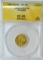 1869-S LIBERTY $2.50 GOLD PIECE - ANACS EF45 DETAILS