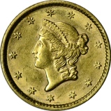 1851 $1 GOLD PIECE