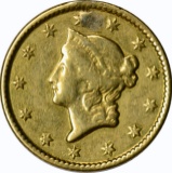 1853 $1 GOLD PIECE