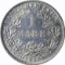 GERMANY - 1910-D ONE MARK - SILVER
