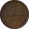 GERMANY (SCHLESWIG HOLSTEIN) - 1850 ONE SECHSLING