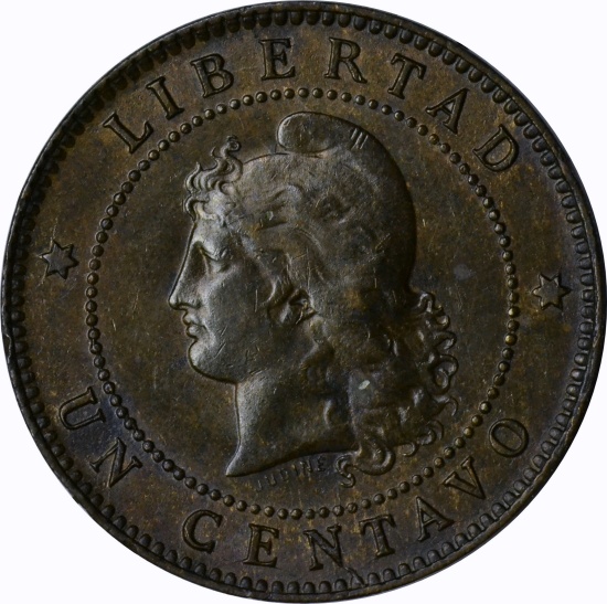 ANGENTINA - 1890 ONE CENTAVO