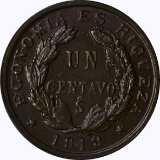 CHILE - 1919 ONE CENTAVO