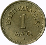 ESTONIA - 1924 ONE MARK