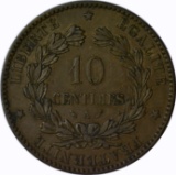 FRANCE - 1884 TEN CENTIMES