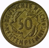 GERMANY - 1924-A 50 PFENNIG