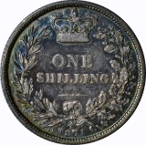 GREAT BRITAIN - 1871 ONE SHILLING - SILVER