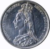 GREAT BRITAIN - 1889 ONE SHILLING - SILVER