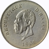 HAITI - 1906 TEN CENTIMES