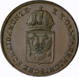 AUSTRIA - 1816-O ONE KREUZER