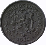LUXEMBOURG - 1919 25 CENTIMES - IRON
