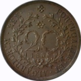 AZORES - 1865 20 REIS