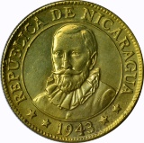 NICARAGUA - 1943 TEN CENTAVOS