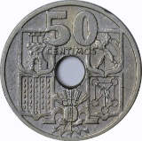 SPAIN - 1949 50 CENTIMOS