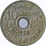 TUNISIA - 1926 TEN CENTIMES