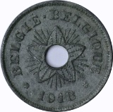 BELGIUM - 1918 50 CENTIMES - ZINC