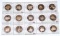 15 BRONZE PROOF STATE TOKENS