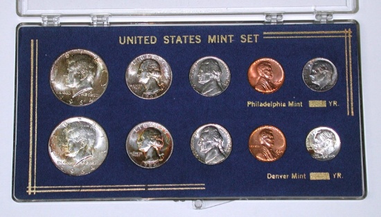 1964 MINT SET in HOLDER - NICELY TONED