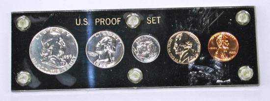1959 PROOF SET in CAPITAL HOLDER