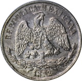 MEXICO - 1872 SILVER PESO