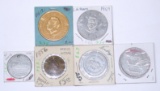 SIX (6) POLITICAL & ADVERTISING TOKENS